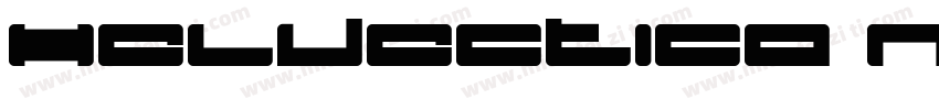 Helvectica Neue字体转换